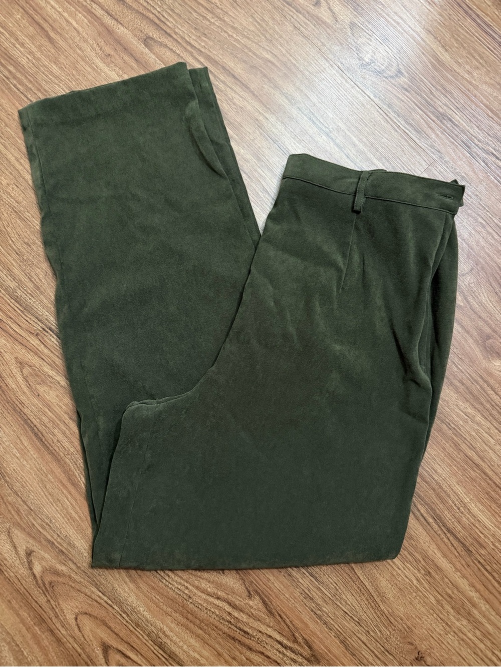 Sag Harbor Olive Green Women’s Trousers